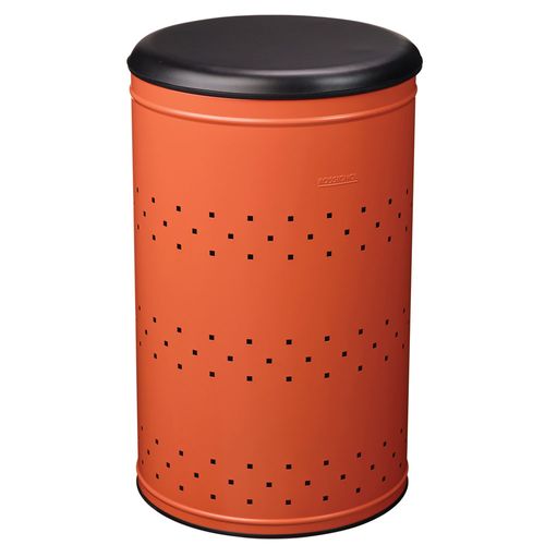 Panier À Linge 65l Fabriqué En France - Lina Rossignol Corail