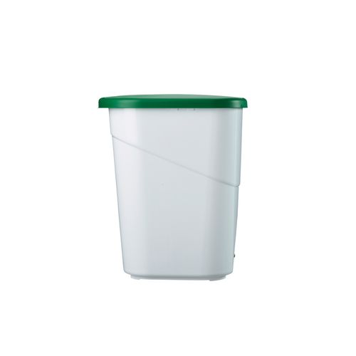 Poubelle De Tri à Pédale 40l - Ecotri Rossignol Blanc/vert