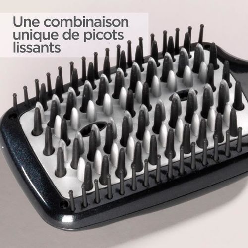 Brosse Chauffante Lissante Noir - Hsb101e Liss Brush 3d