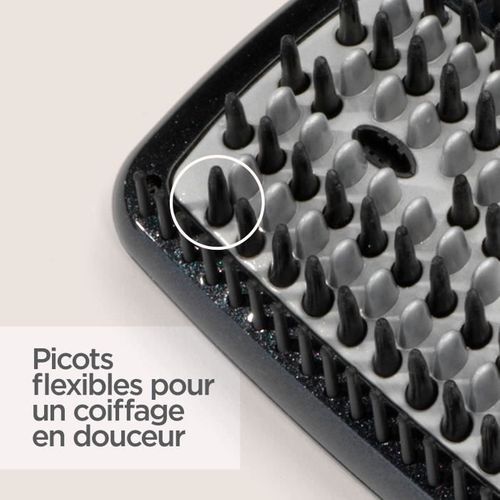 Brosse Chauffante Lissante Noir - Hsb101e Liss Brush 3d