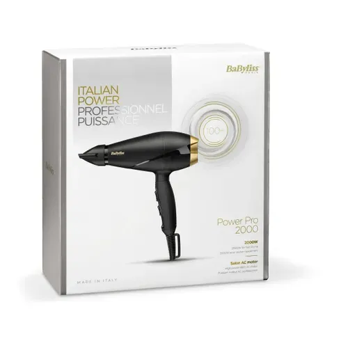 Sèche-cheveux Babyliss 6704e Power Pro 2000