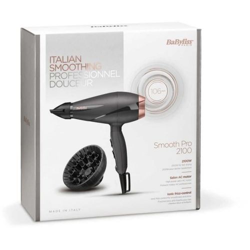 Sèche-cheveux Smooth Pro 2100w - 2 Températures/2 Vitesses - 6709de
