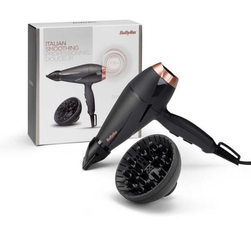 Sèche-cheveux Smooth Pro 2100w - 2 Températures/2 Vitesses - 6709de