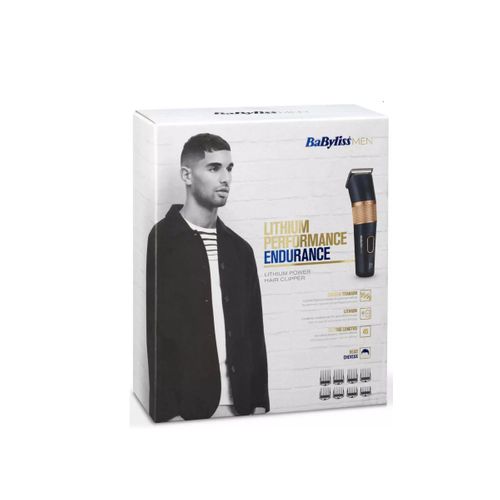 Tondeuse à Cheveux Noir Rechargeable - E986e