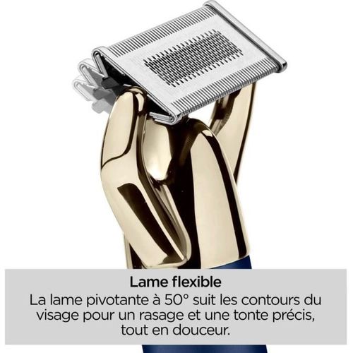 Tondeuse à Barbe Ot992e X-blade Super‑x Metal — Lame Acier 0,2mm, Ipx7