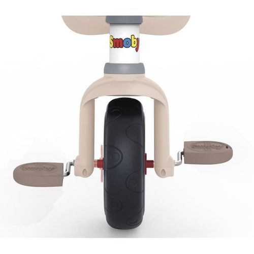 Smoby Tricycle Enfant Évolutif Be Fun - Structure Métal - Rose