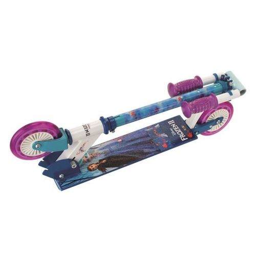 Patinette 2 Roues Pliable Smoby - La Reine Des Neiges - Trottinette Enfant - Roues Silencieuses