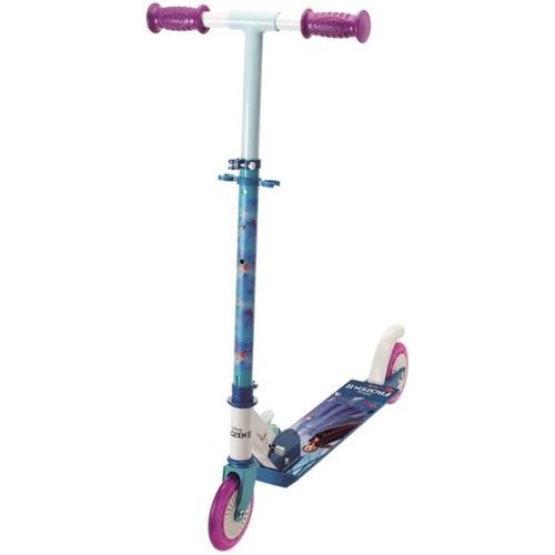Patinette 2 Roues Pliable Smoby - La Reine Des Neiges - Trottinette Enfant - Roues Silencieuses