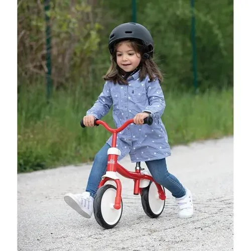 Draisienne Rookie - Vélo Enfant Léger En Métal - Selle Ergonomique Réglable - Roues Silencieuses