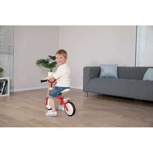 Draisienne Rookie - Vélo Enfant Léger En Métal - Selle Ergonomique Réglable - Roues Silencieuses