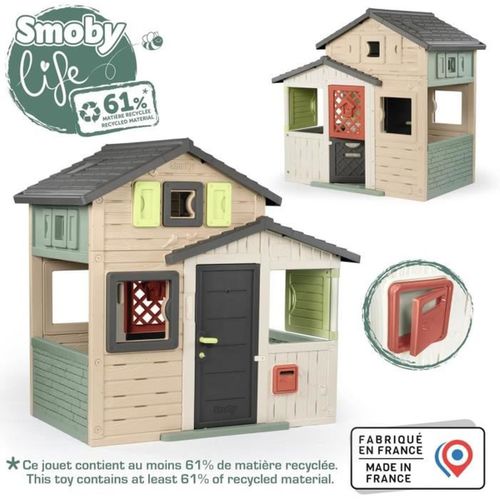 Maison De Jeu Friends House Evo - 162 Cm, Plastique Recyclé, Anti-uv