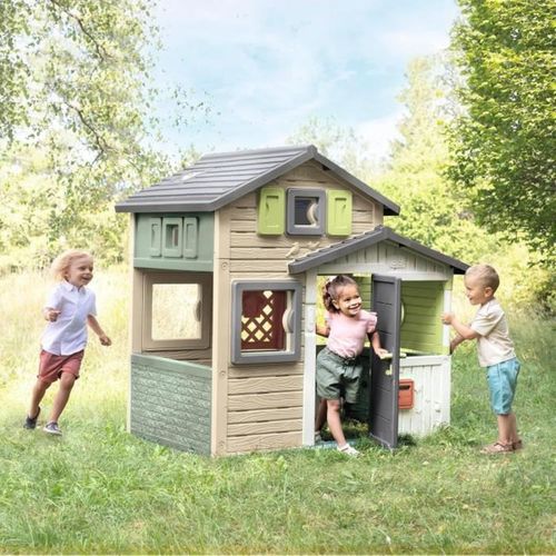 Maison De Jeu Friends House Evo - 162 Cm, Plastique Recyclé, Anti-uv