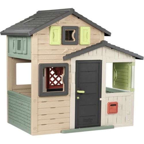 Maison De Jeu Friends House Evo - 162 Cm, Plastique Recyclé, Anti-uv