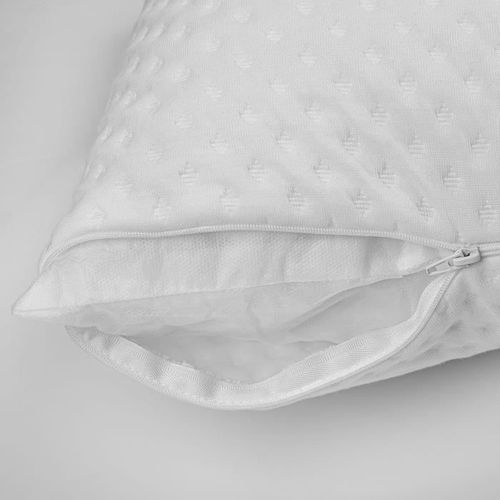 Oreiller Mémoire De Forme - Memotec - Confort Souple - 40 X 60 Cm - Blanc