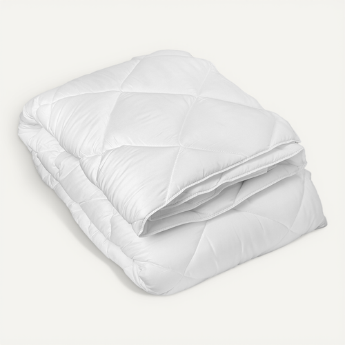 Couette Microfibre été 200 Gr - 240x220 Cm - Blanc
