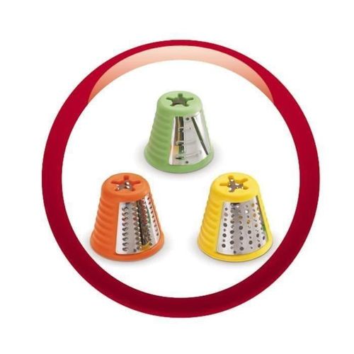 Hachoir Multifonction Fresh Express 3en1 - Rouge Et Blanc - Dj753510