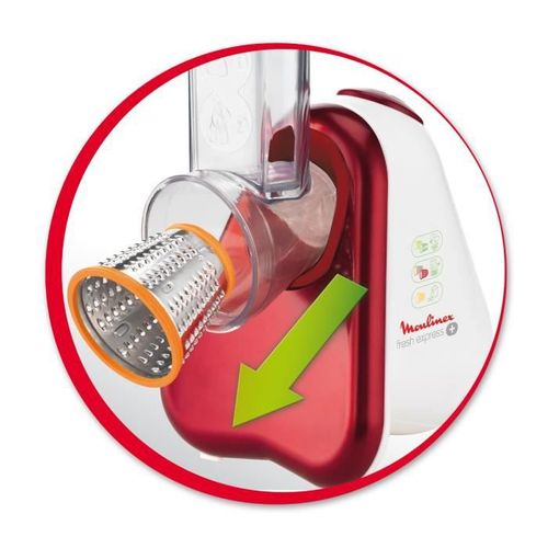 Hachoir Multifonction Fresh Express 3en1 - Rouge Et Blanc - Dj753510