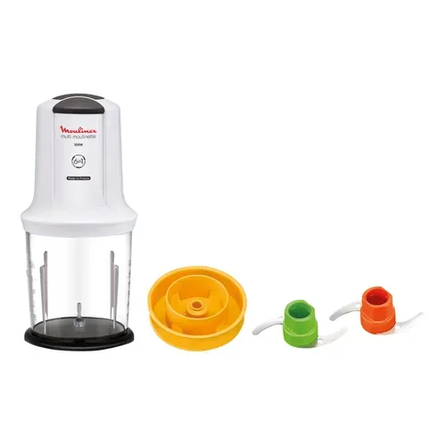 Mini hachoir MOULINEX AT723110 capacité 500ml vue de profil