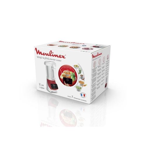 Blender chauffant MOULINEX LM924500 Soup&Co rouge