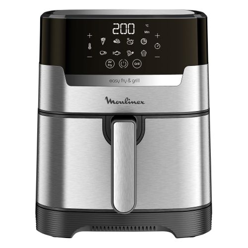 Friteuse Sans Huile + Grill - 4,2 L - Température Réglable - 8 Programmes Automatiques - Ez505d10