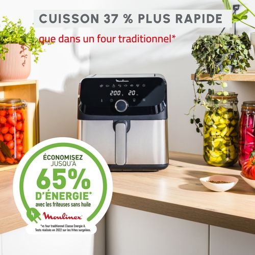 FRITEUSE MOULINEX EZ855D20 vue de profil