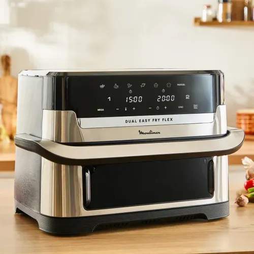 Friteuse à air MOULINEX EZ922DF0 Easy Fry Dual Flex vue d'ambiance 1