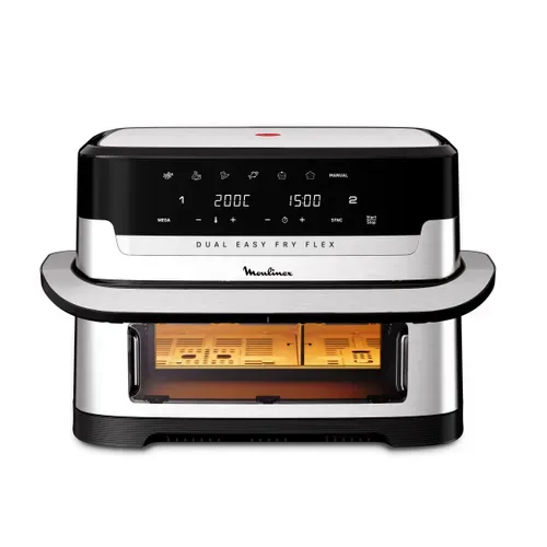 Friteuse à air MOULINEX EZ922DF0 Easy Fry Dual Flex vue de face