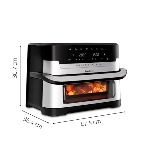 Friteuse à air MOULINEX EZ922DF0 Easy Fry Dual Flex