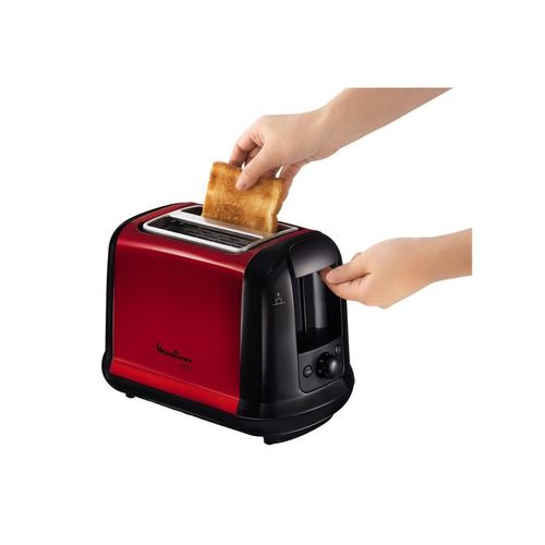 Grille-pain 2 Fentes 850w Rouge - Lt260d11