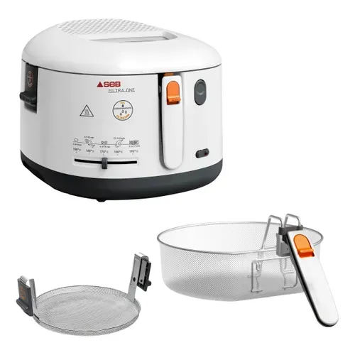 Friteuse SEB FF162100 Filtra One vue accessoires