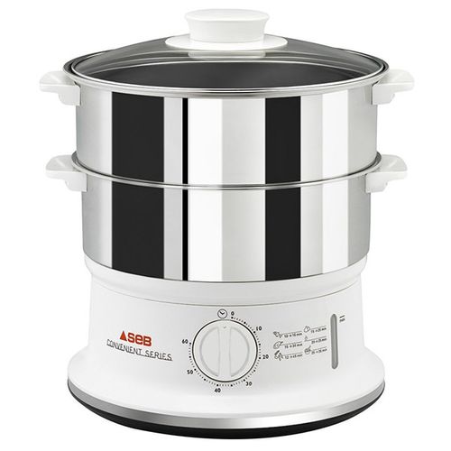 Cuiseur vapeur VC145100 Blanc/Inox