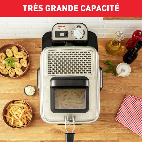 Friteuse Semi Pro Oleoclean Inox 3,5l Tefal Fr804015
