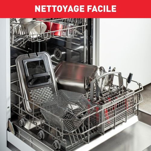 Friteuse Semi Pro Oleoclean Inox 3,5l Tefal Fr804015