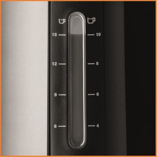 Pro Aroma Plus Cafetiere Filtre Électrique, 1,25 L Soit 15 Tasses, Machine A Café, Noir Et Inox