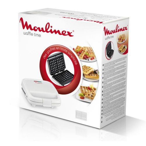 Gaufrier Electrique Waffle Time - Blanc - Wj70112