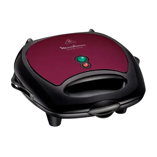 Croque-gaufre MOULINEX SJ615612 Break Time prune