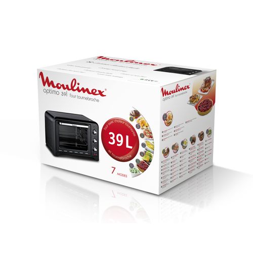 Four À Chaleur Tournante 39l 2000w Noir - Ox485810
