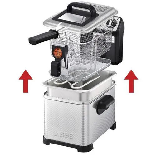 Friteuse Semi-professionnelle 4l 2300w Inox - Fr518100