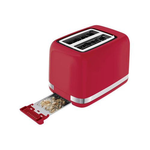 Grille pain Toaster Soleil 850w 2 Tranches Retro Rouge - Lt300510