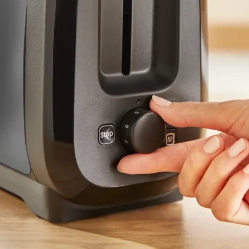 Grille pain MOULINEX LT5S08E0 Subito noir inox vue détaillée