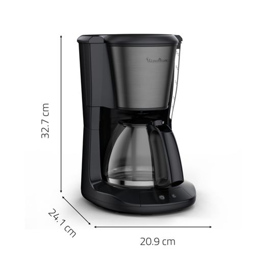 Cafetière MOULINEX FG5S08E0 Subito noir inox