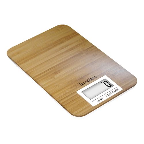 Balance de cuisine TERRAILLON BAMBOU vue de profil