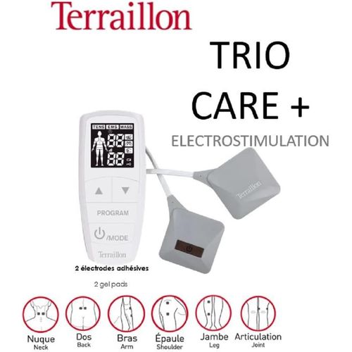 Electrostimulation 3 En 1 (ems/tens/mass) Triocare+