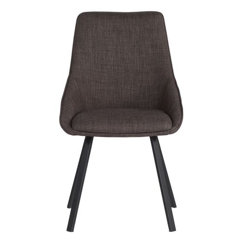 Chaise tissu BAXTER gris