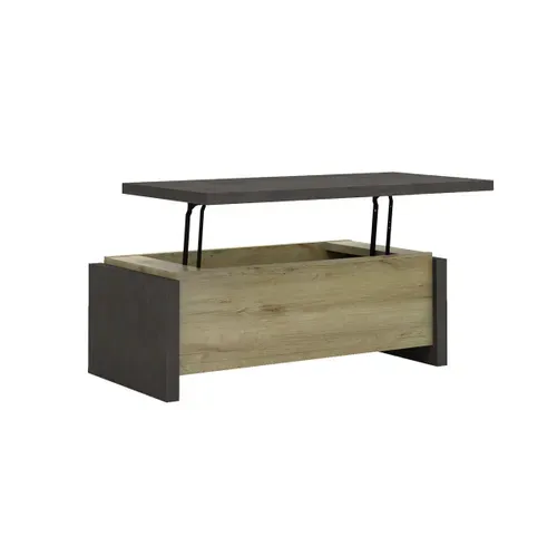 Table basse BAXTER imitation chêne
