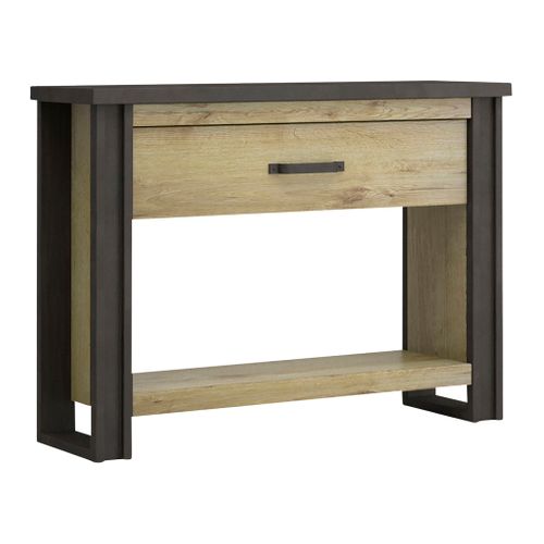Console BAXTER imitation chêne