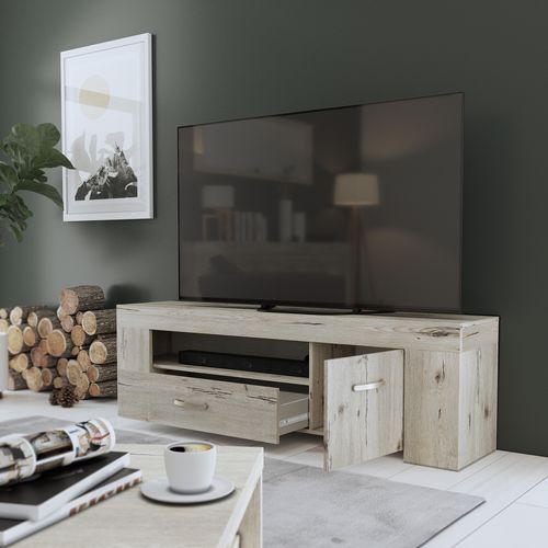 Meuble TV L 180 FOREST Imitation chêne