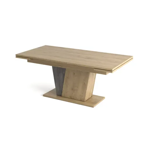 Table extensible L.180/210/240 TERRA Imitation chêne / béton ciré