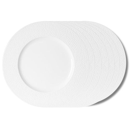 Assiette Plate Louna 27 Cm (lot De 6) En Porcelaine