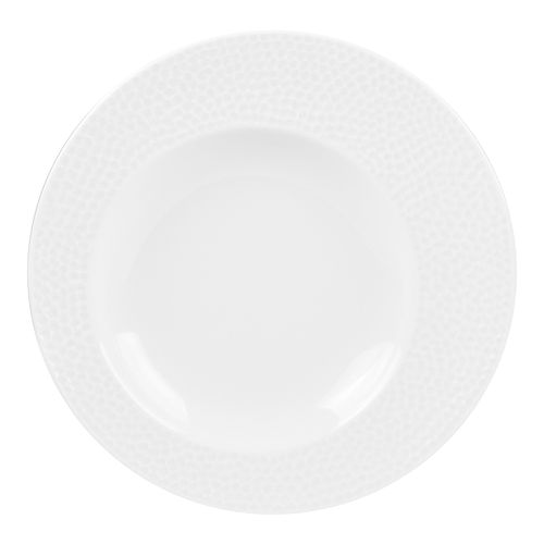 Assiette Creuse Ellipse 23 Cm (lot De 6) En Porcelaine